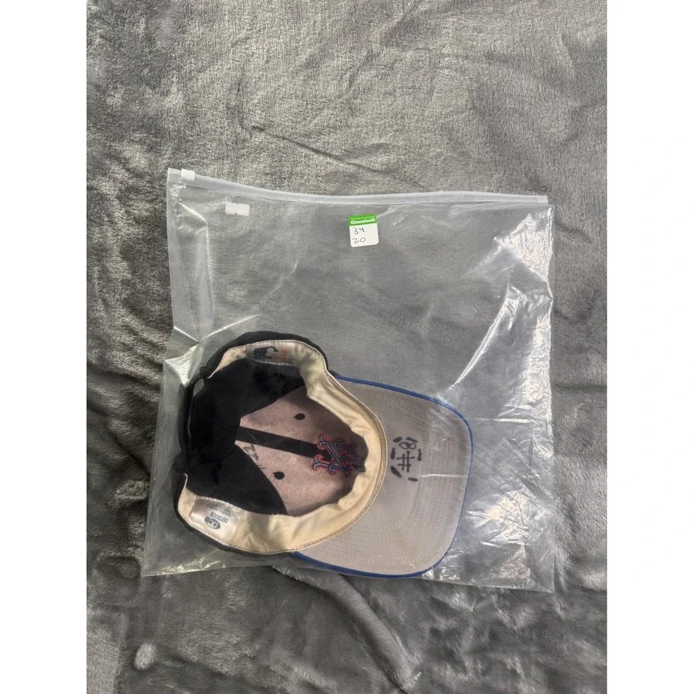 Outdoor Cap New York Mets MLB Unisex Hat One Size Black Cotton